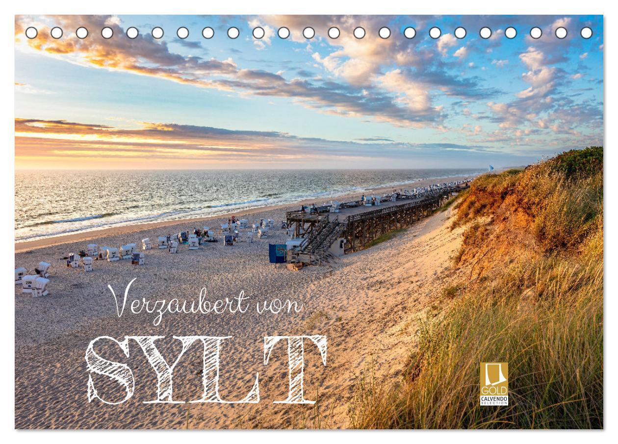 Cover: 9783383942327 | Verzaubert von Sylt (Tischkalender 2025 DIN A5 quer), CALVENDO...