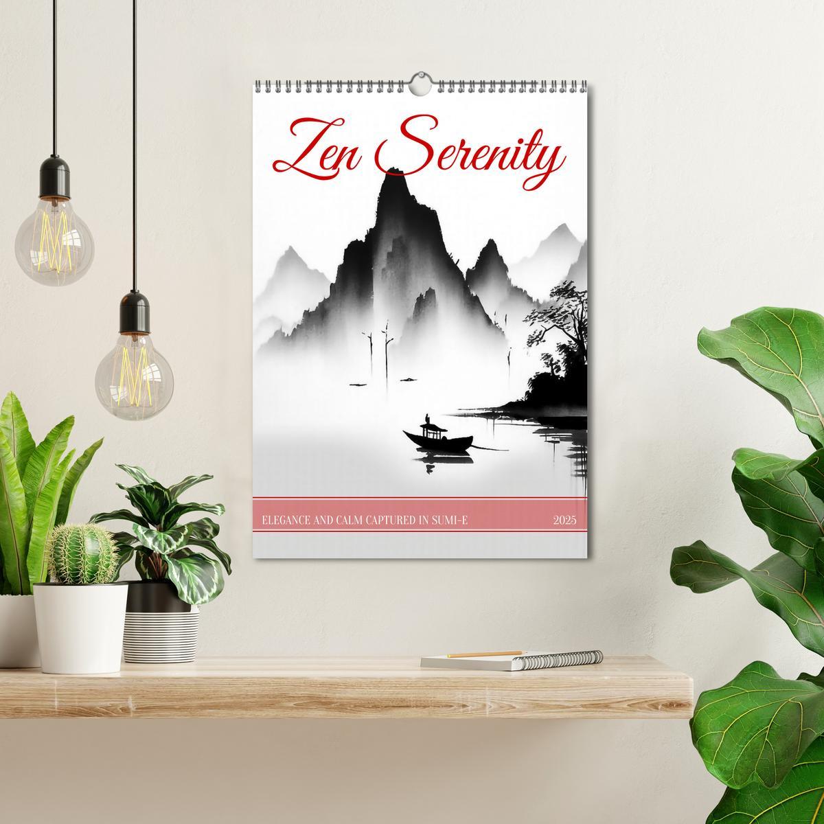 Bild: 9781325978571 | Zen Serenity (Wall Calendar 2025 DIN A3 portrait), CALVENDO 12...