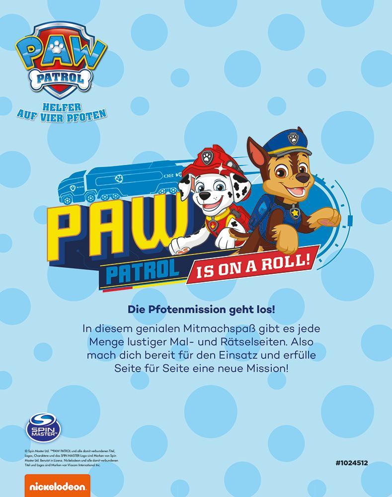 Bild: 9783833240362 | PAW Patrol: Mal- und Rätselspaß mit der PAW Patrol | Panini | Buch