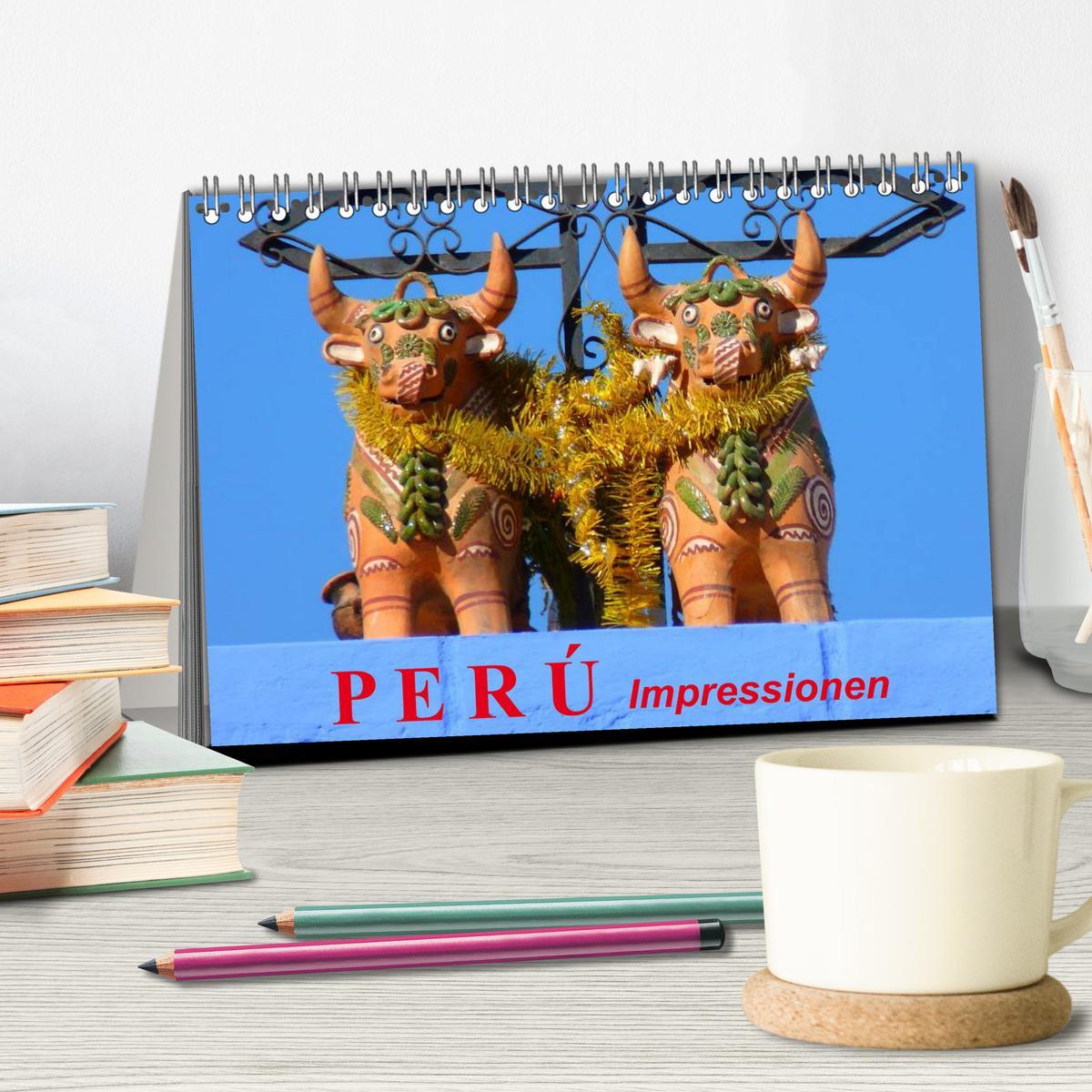 Bild: 9783435742752 | Perú. Impressionen (Tischkalender 2025 DIN A5 quer), CALVENDO...