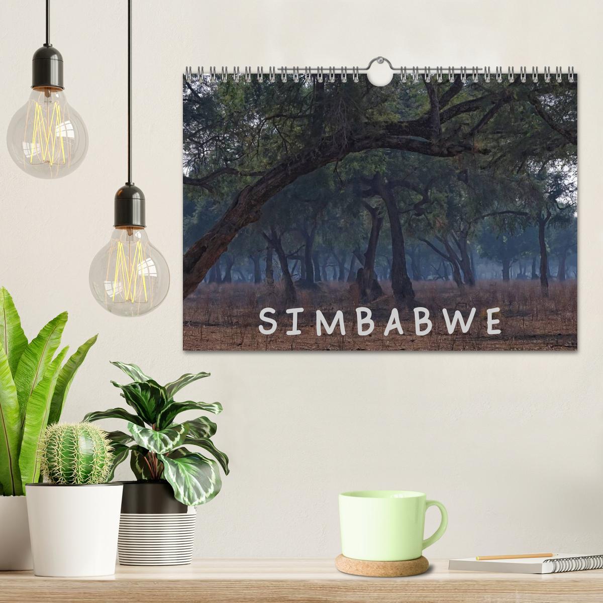 Bild: 9783435769155 | Zimbabwe (Wandkalender 2025 DIN A4 quer), CALVENDO Monatskalender