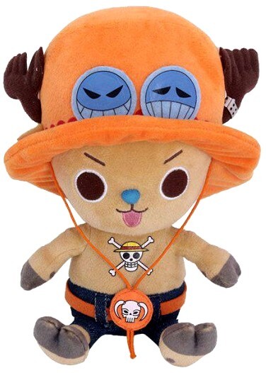 Cover: 6931080111086 | Pl?sch - One Piece - Chopper X Ace 11 cm | Sakami | EAN 6931080111086