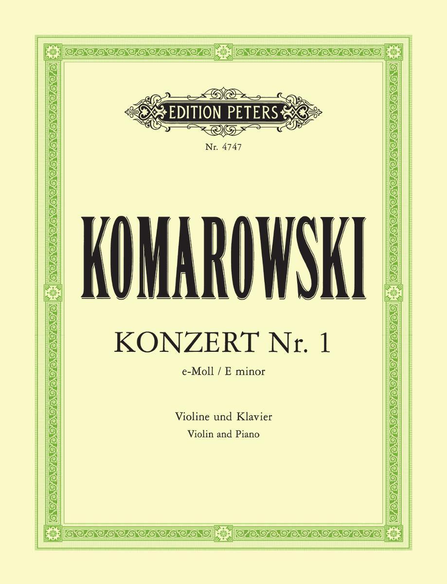 Cover: 9790014031527 | Violin Concerto No. 1 in E Minor (Edition for Violin and Piano) | Buch