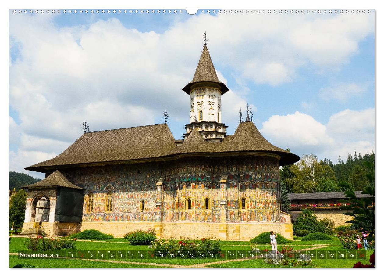 Bild: 9783435288885 | Klöster in der Bucovina (Wandkalender 2025 DIN A2 quer), CALVENDO...