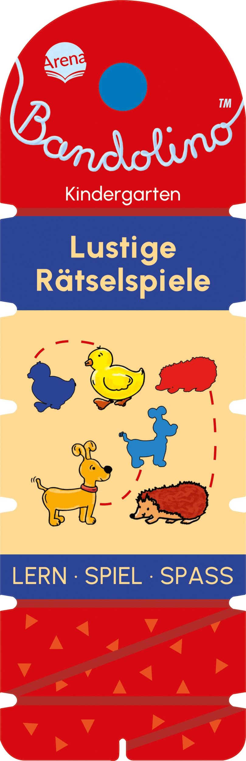 Cover: 9783401722153 | Bandolino. Lustige Rätselspiele | Friederike Barnhusen | Taschenbuch