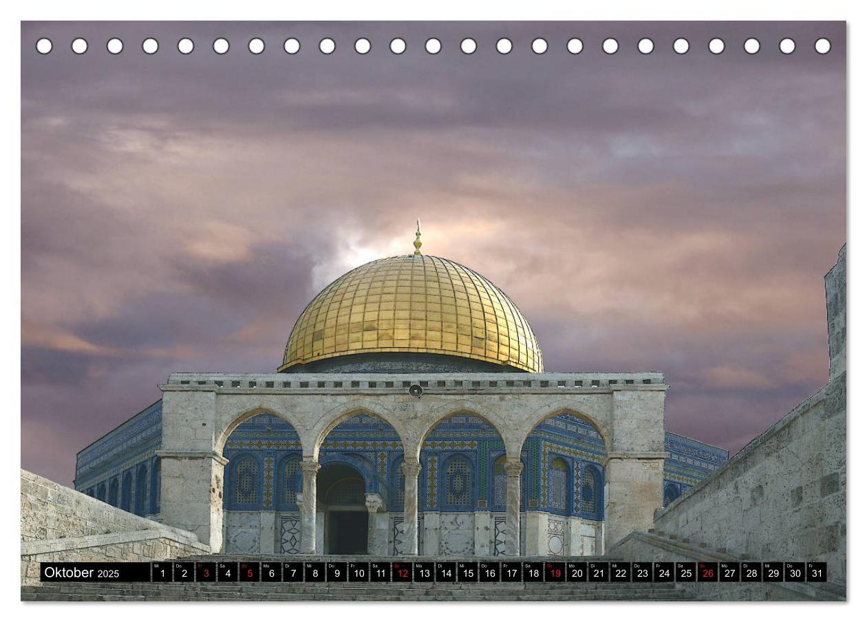 Bild: 9783435249152 | Jerusalem, die heilige Stadt (Tischkalender 2025 DIN A5 quer),...