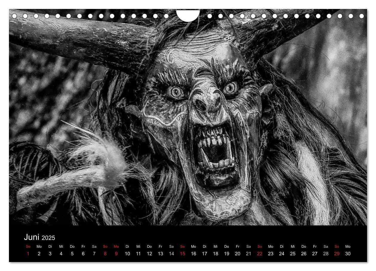 Bild: 9783435574551 | Perchten und Krampusse im Voralpenland (Wandkalender 2025 DIN A4...