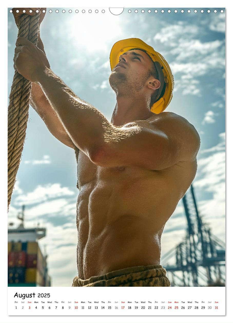 Bild: 9781325990443 | Hot Builders - Hard at Work (Wall Calendar 2025 DIN A3 portrait),...