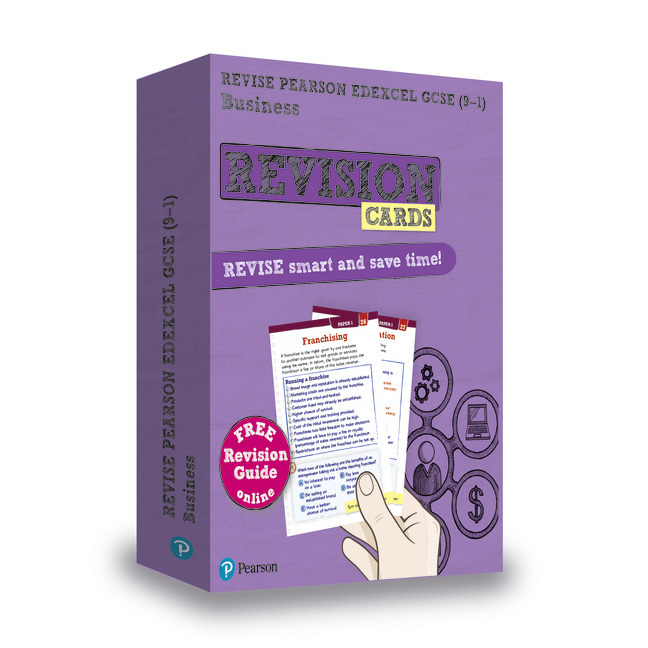 Cover: 9781292270302 | Pearson REVISE Edexcel GCSE Business: Revision Cards incl. online...