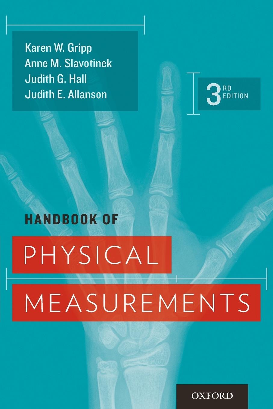 Cover: 9780199935710 | Handbook of Physical Measurements (Updated, Revised) | Slavotinek