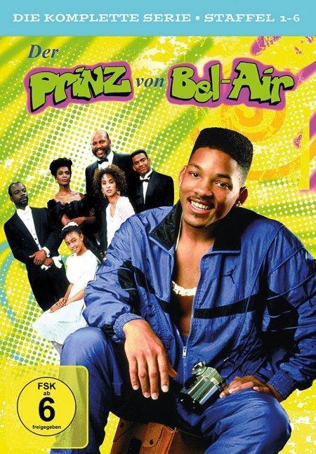 Cover: 5051890293749 | Der Prinz von Bel-Air | Die komplette Serie / Staffel 1-6 | DVD | 1990