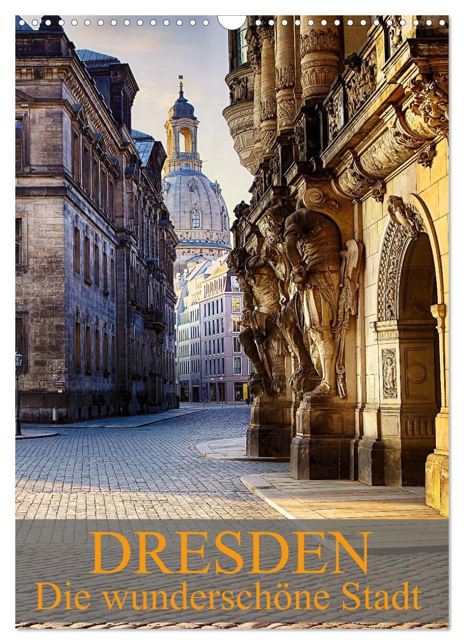 Cover: 9783457059371 | Die wunderschöne Stadt Dresden (Wandkalender 2025 DIN A3 hoch),...