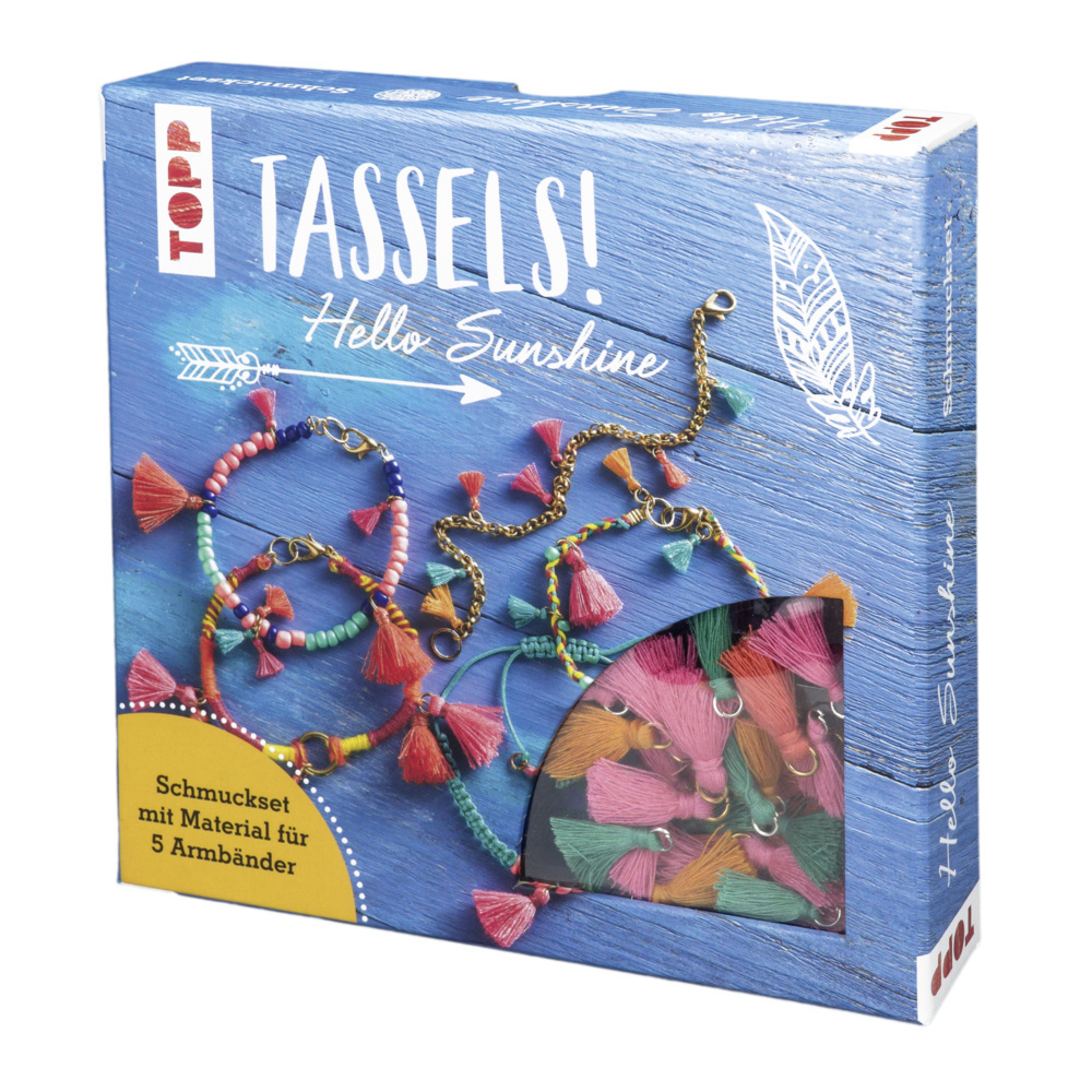 Cover: 4007742180379 | Tassels! Schmuckset Hello Sunshine | Caroline Näder | Stück | Deutsch