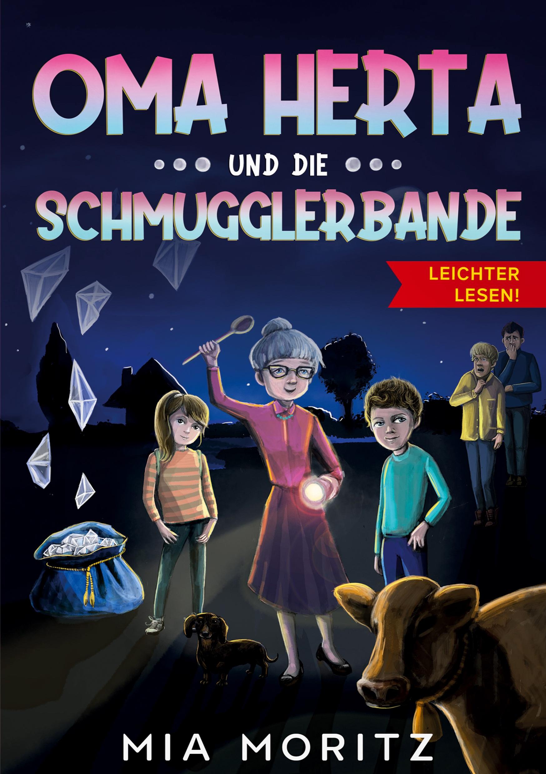 Cover: 9783347408159 | Oma Herta und die Schmugglerbande - Leichter lesen | Mia Moritz | Buch