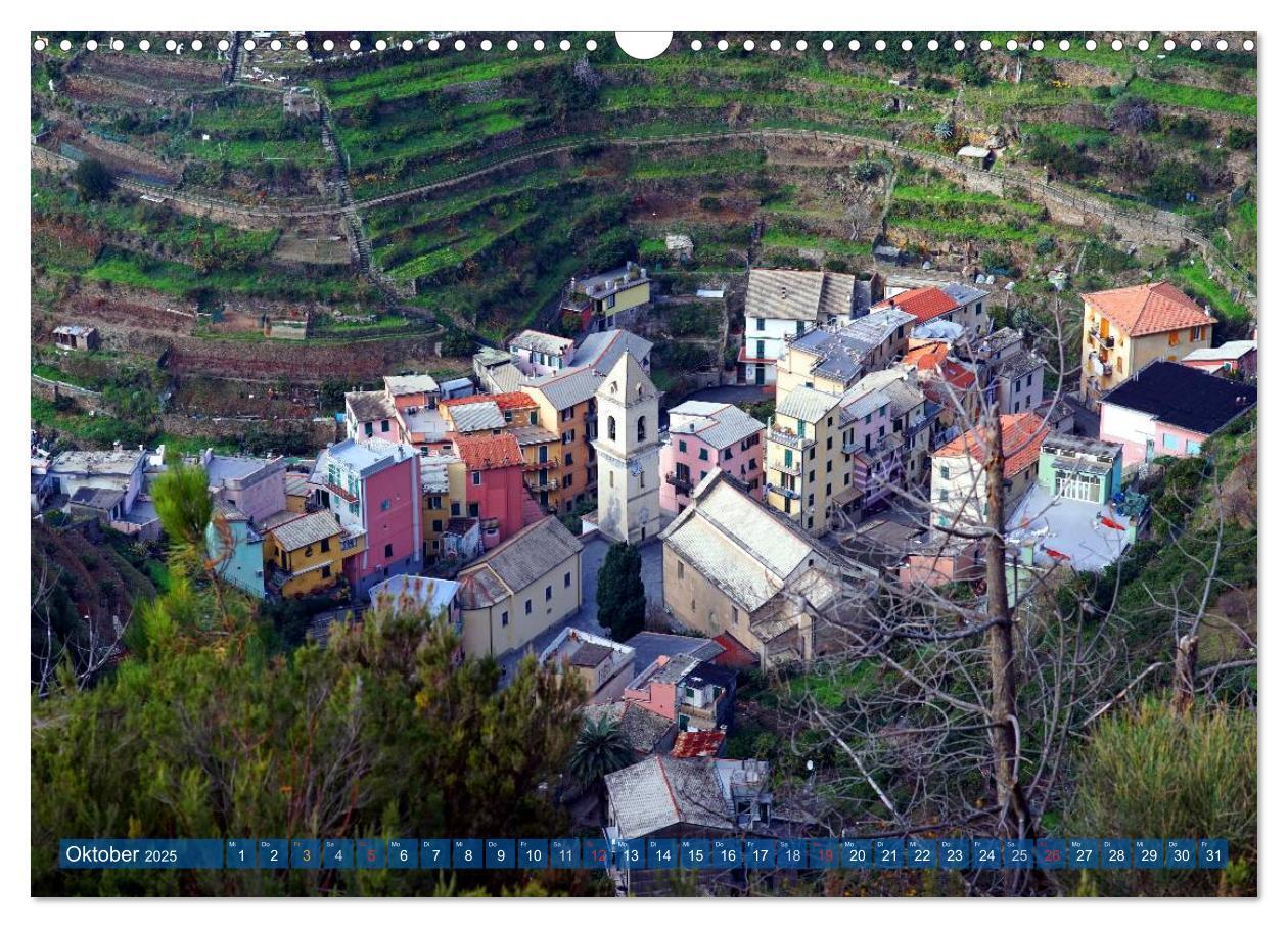 Bild: 9783435493470 | Wege durch die Cinque Terre (Wandkalender 2025 DIN A3 quer),...