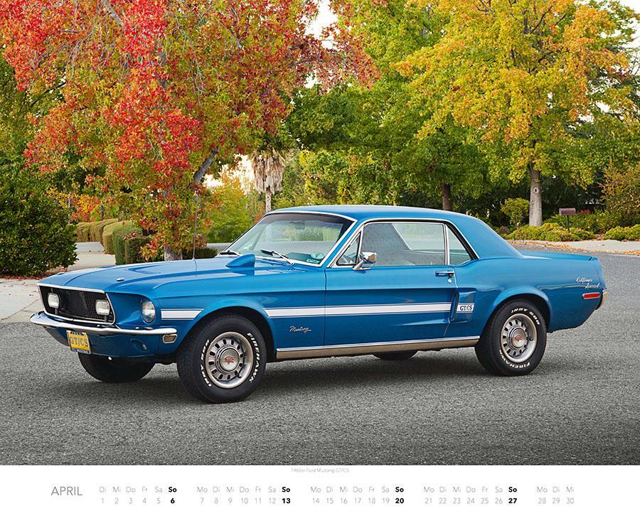 Bild: 9783966647915 | Ford Mustang Kalender 2025 | Chris Affrock | Kalender | 14 S. | 2025