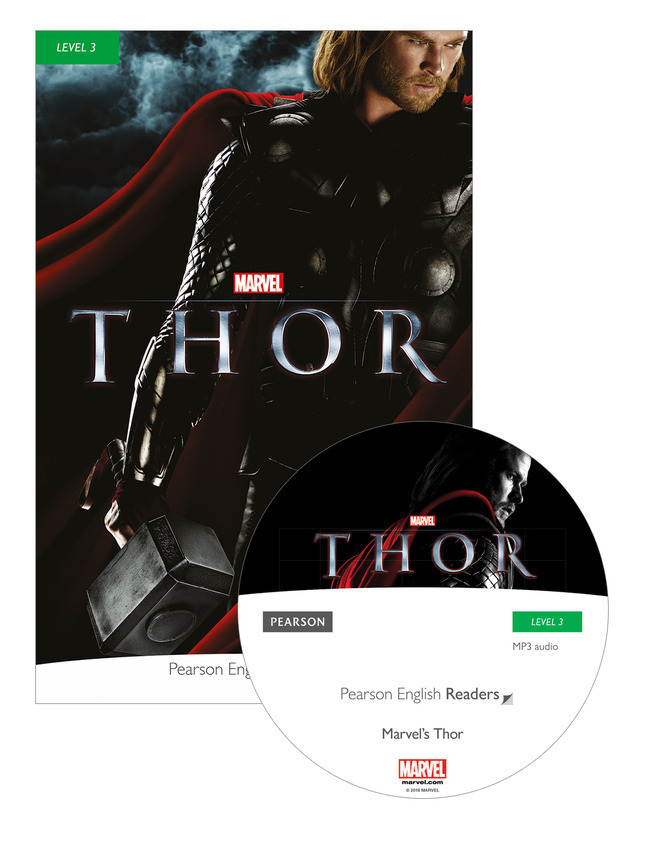 Cover: 9781292208206 | Pearson English Readers Level 3: Marvel Thor (Book + CD) | Englisch