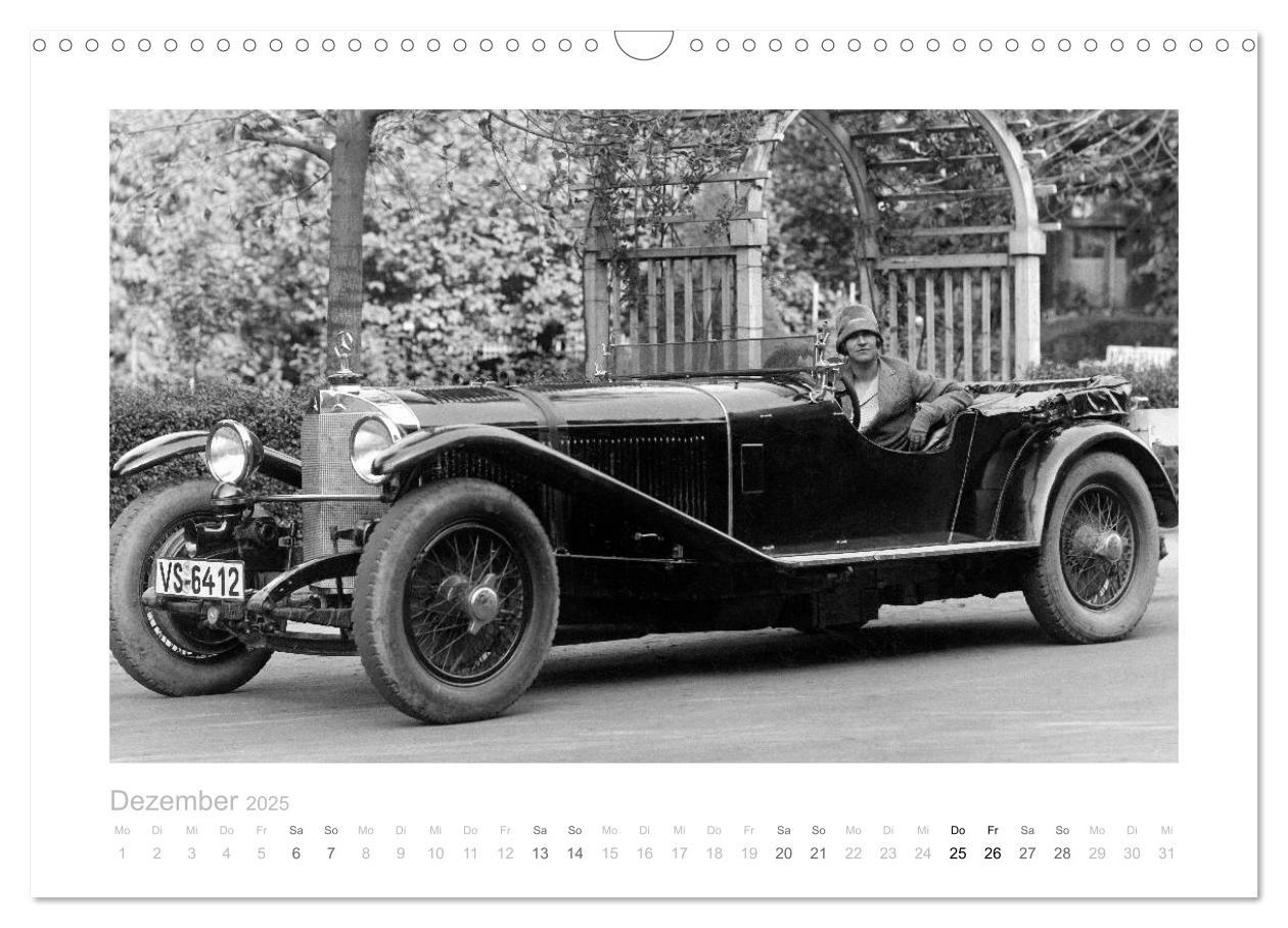 Bild: 9783435447268 | Luxus Oldtimer - Mercedes (Wandkalender 2025 DIN A3 quer), CALVENDO...