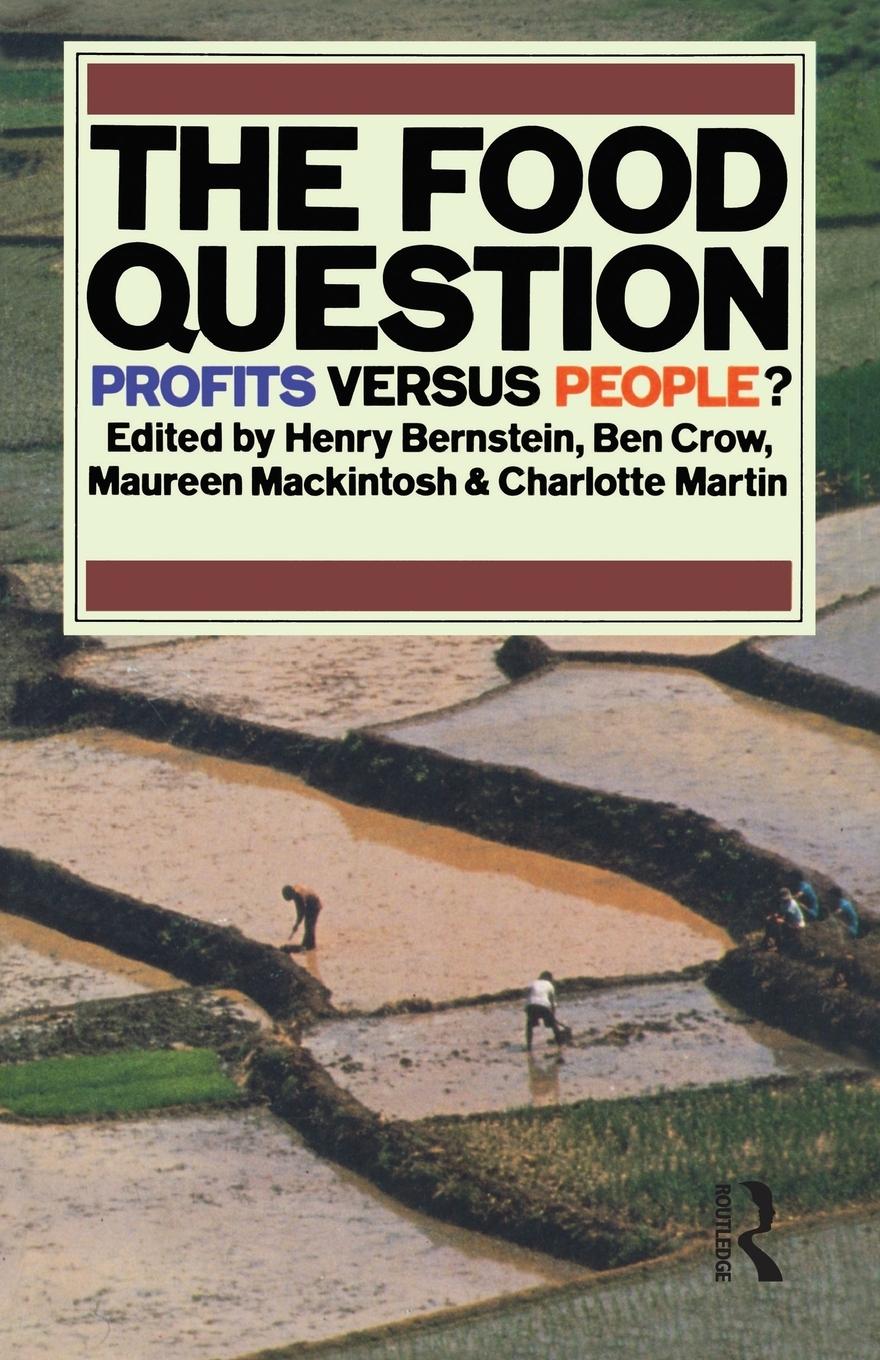 Cover: 9781853830631 | The Food Question | Profits Versus People | Henry Bernstein (u. a.)