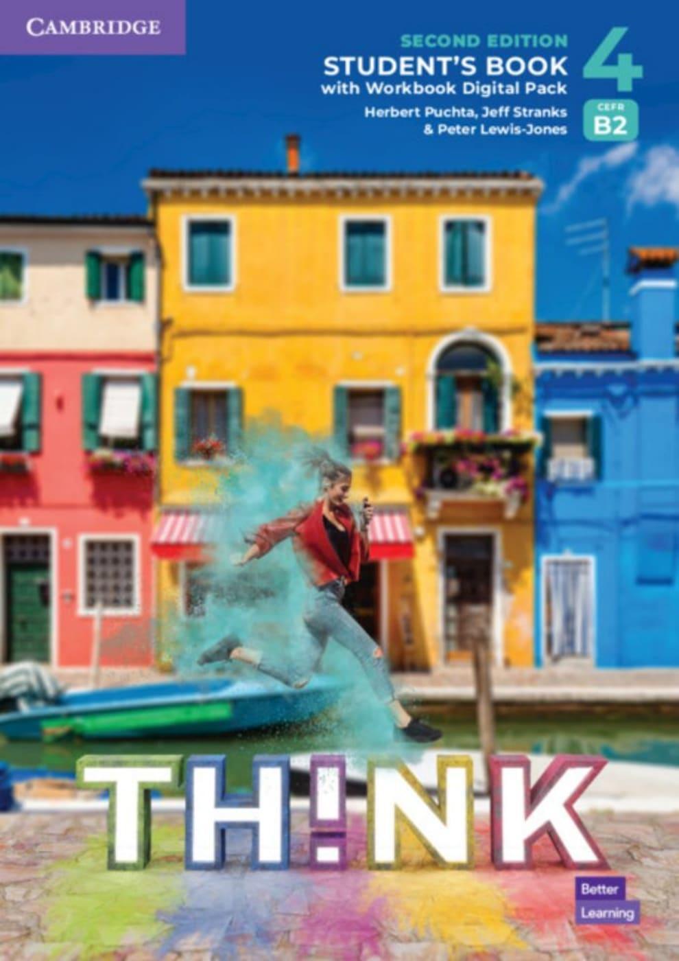 Cover: 9783125418189 | Think. Second Edition Level 4. Student's Book with Workbook Digital...