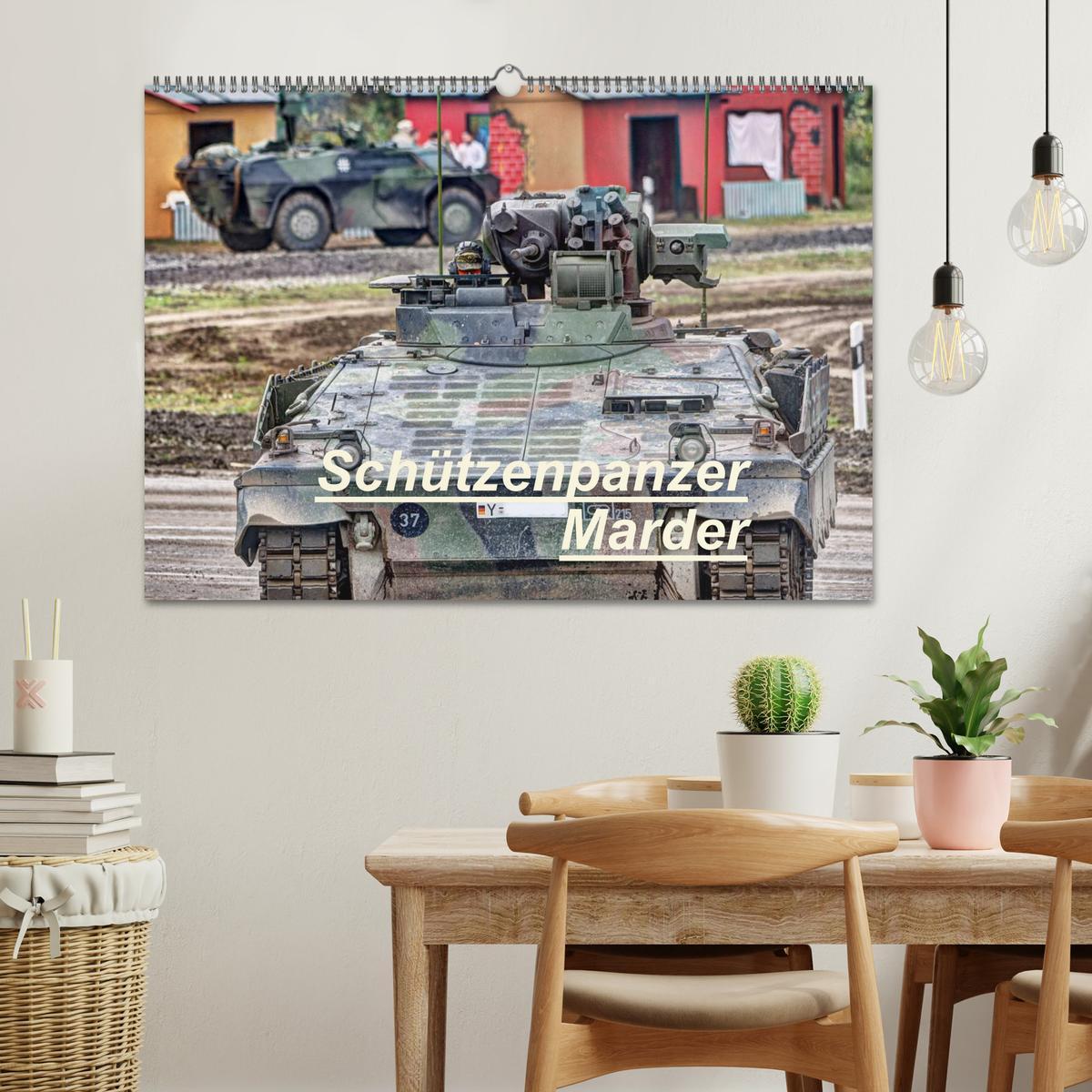 Bild: 9783435823055 | Schützenpanzer Marder (Wandkalender 2025 DIN A2 quer), CALVENDO...