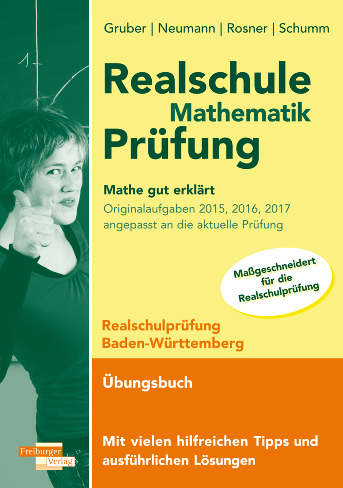 Cover: 9783868147698 | Realschule Mathematik-Prüfung 2023 Originalaufgaben 2015, 2016,...