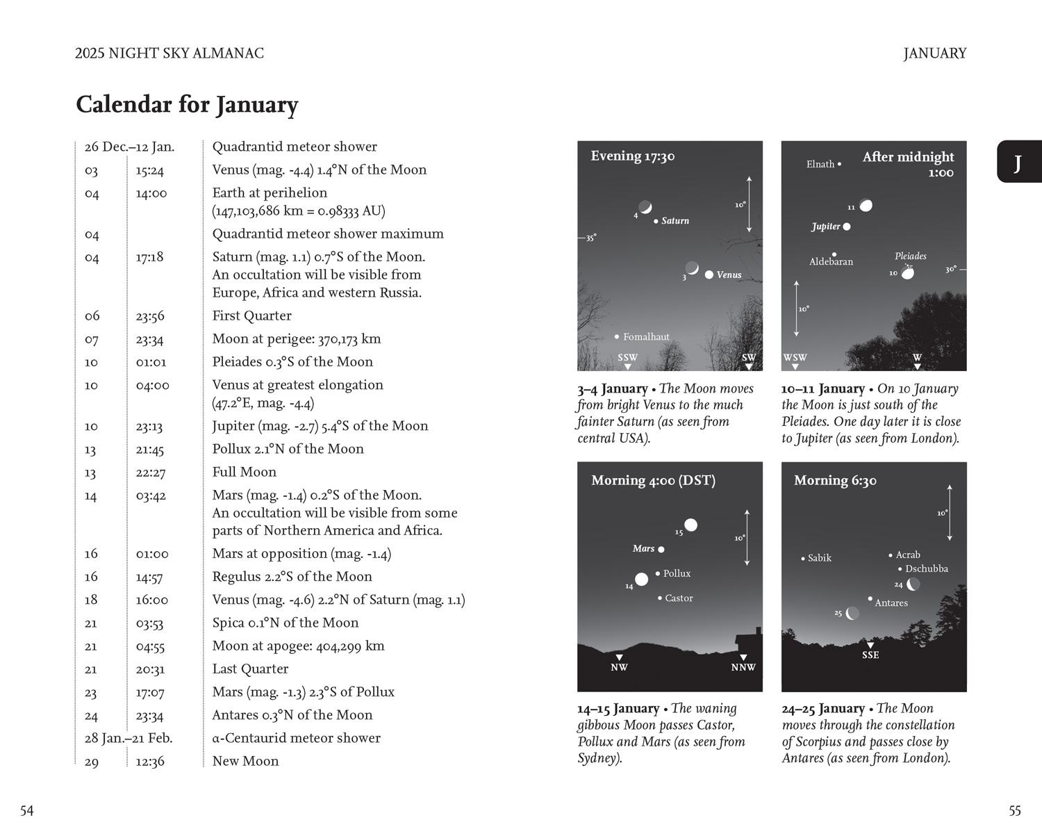 Bild: 9780008688134 | Night Sky Almanac 2025 | A Stargazer's Guide | Astronomy (u. a.)