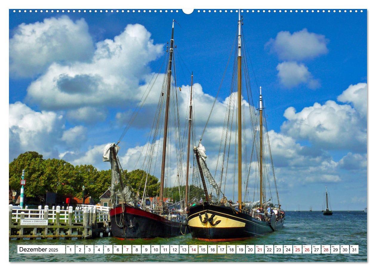 Bild: 9783435163991 | Idylle am Ijsselmeer (Wandkalender 2025 DIN A2 quer), CALVENDO...