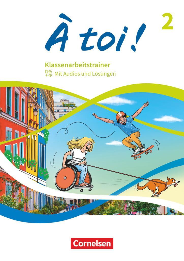 Cover: 9783061232375 | À toi ! Band 2 - Klassenarbeitstrainer mit Audios | Taschenbuch | 2024