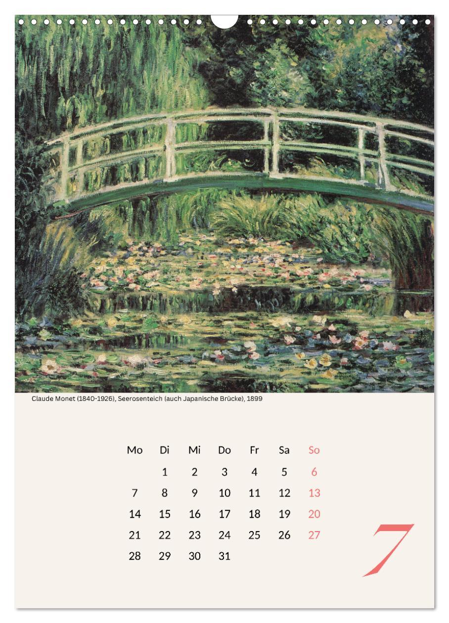 Bild: 9783457225295 | Claude Monet Impressionen (Wandkalender 2025 DIN A3 hoch), CALVENDO...