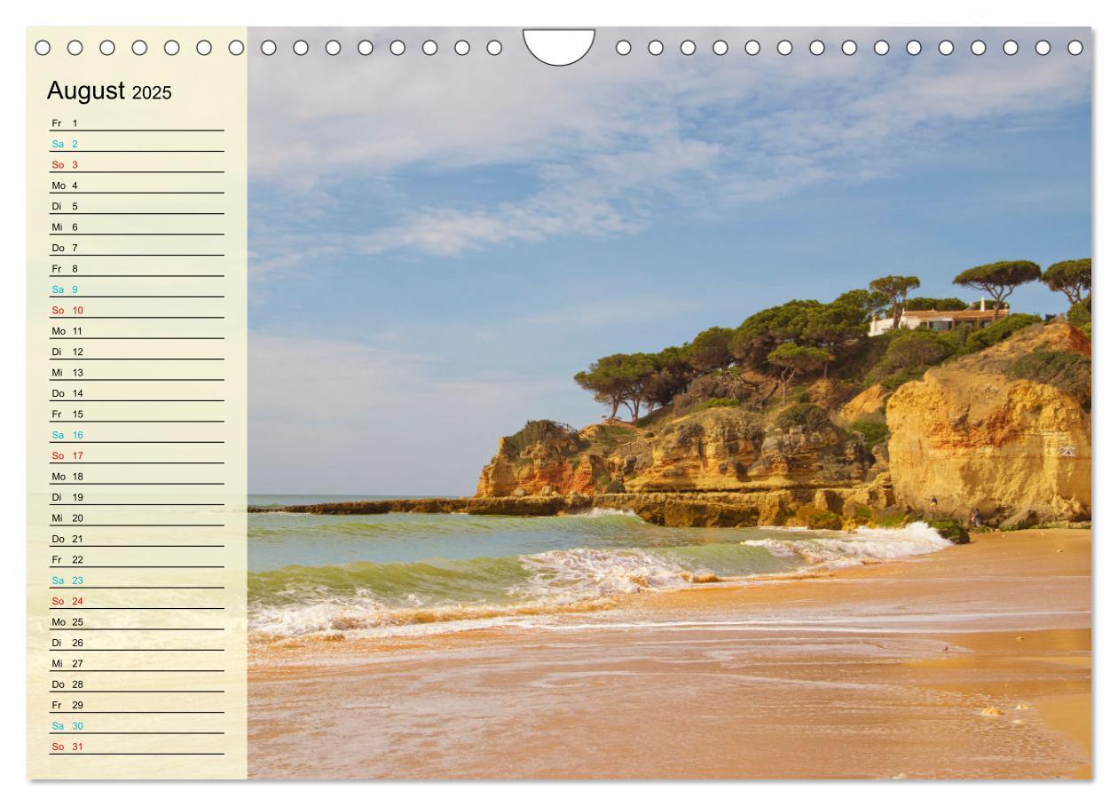 Bild: 9783435092338 | Die Küste der Algarve (Wandkalender 2025 DIN A4 quer), CALVENDO...