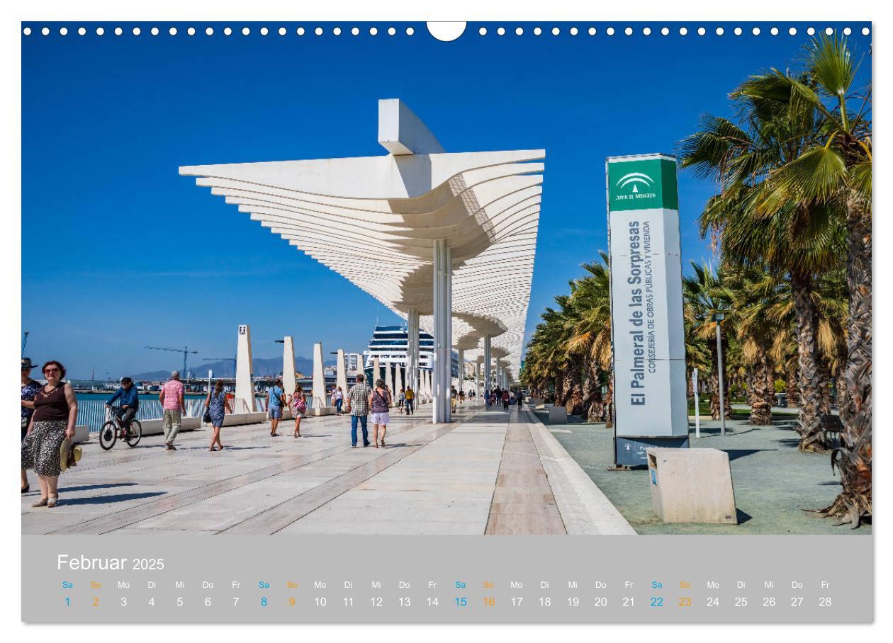 Bild: 9783435231119 | Malaga - andalusische Mittelmeerküste (Wandkalender 2025 DIN A3...