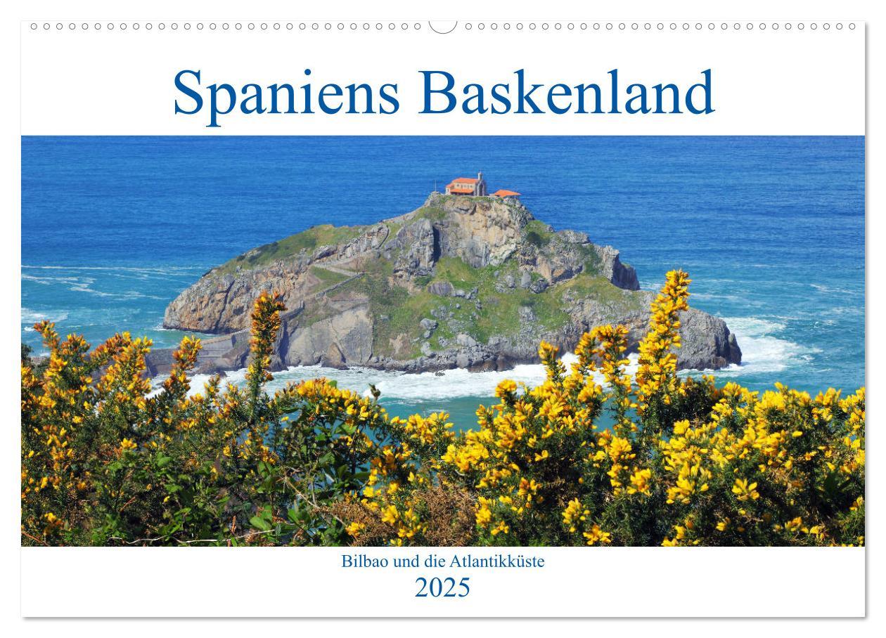 Cover: 9783435374212 | Spaniens Baskenland (Wandkalender 2025 DIN A2 quer), CALVENDO...