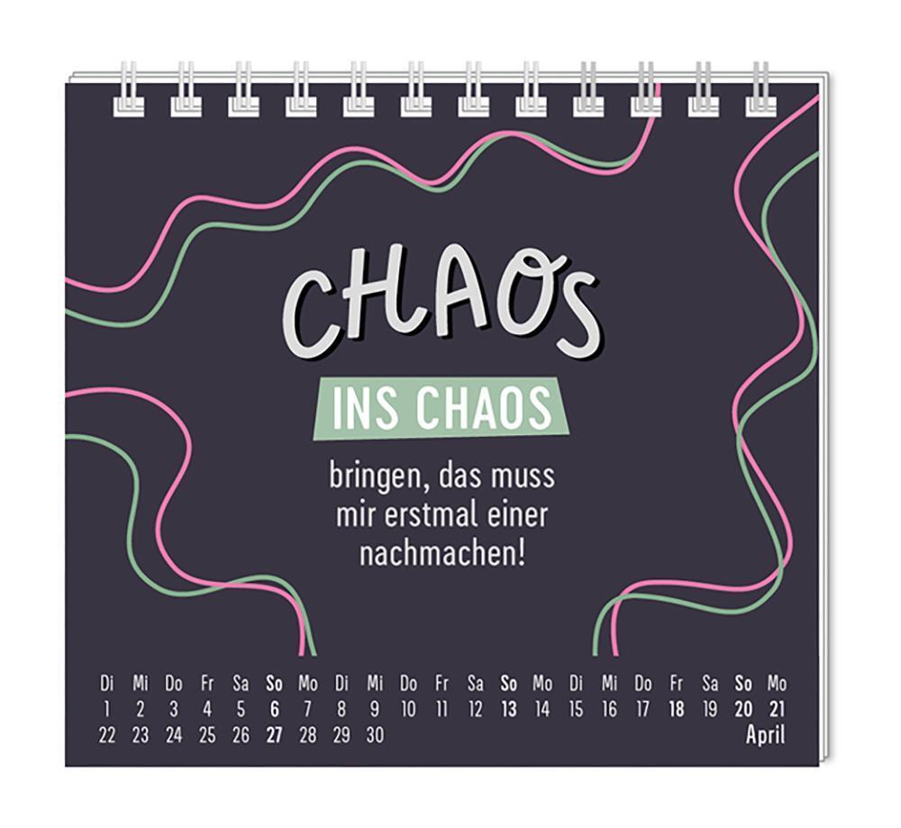 Bild: 9783986361082 | Mini-Kalender 2025 Nett kann ich auch | Mini-Kalender | Original