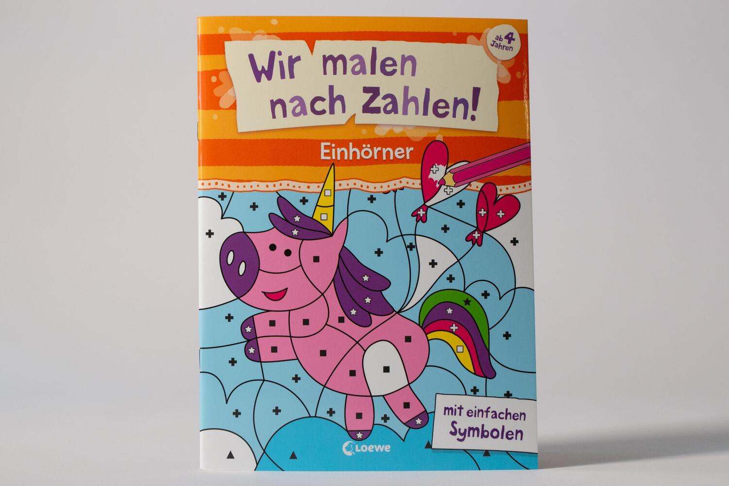 Bild: 9783743218390 | Wir malen nach Zahlen! - Einhörner | Loewe Kreativ | Taschenbuch