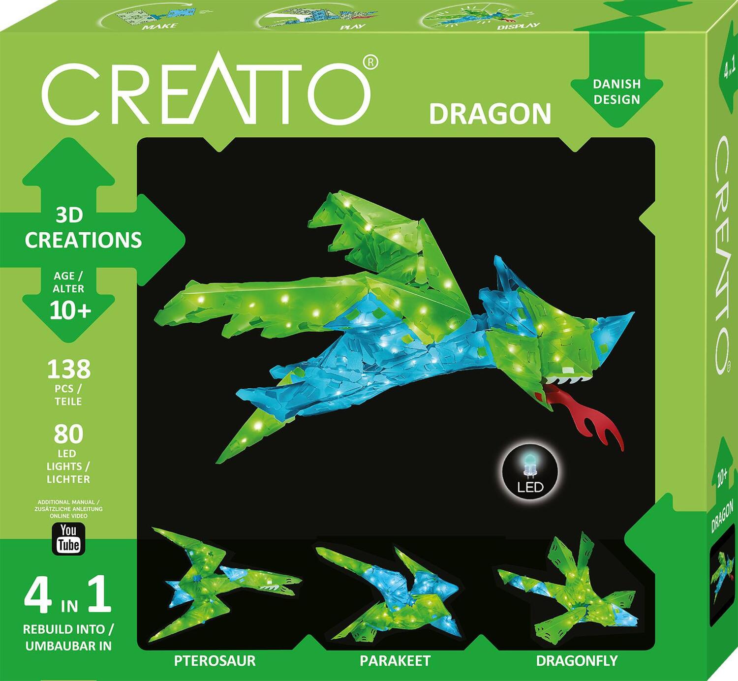 Cover: 5700002003584 | Creatto Drache | Spiel | Deutsch | 2019 | Kosmos | EAN 5700002003584