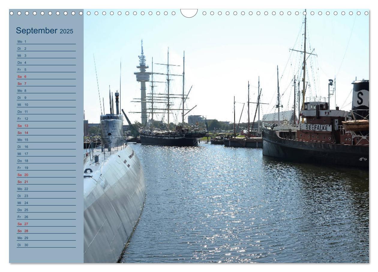 Bild: 9783435378081 | BREMERHAVEN - 2025 (Wandkalender 2025 DIN A3 quer), CALVENDO...