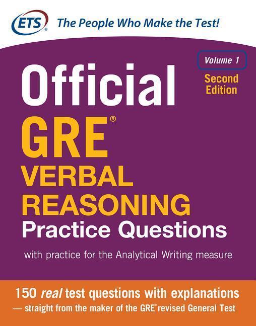 Cover: 9781259863486 | Official GRE Verbal Reasoning Practice Questions, Second Edition,...