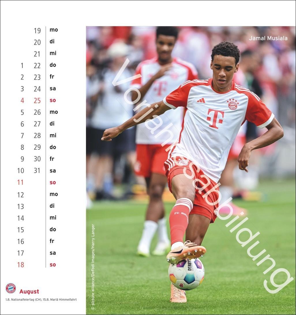 Bild: 9783756405466 | FC Bayern München Postkartenkalender 2025 | Heye | Kalender | 13 S.