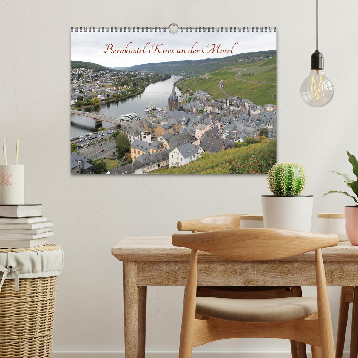 Bild: 9783435438082 | Bernkastel-Kues an der Mosel (Wandkalender 2025 DIN A3 quer),...