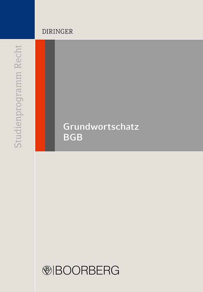 Cover: 9783415047815 | Grundwortschatz BGB | Arnd Diringer | Taschenbuch | 150 S. | Deutsch