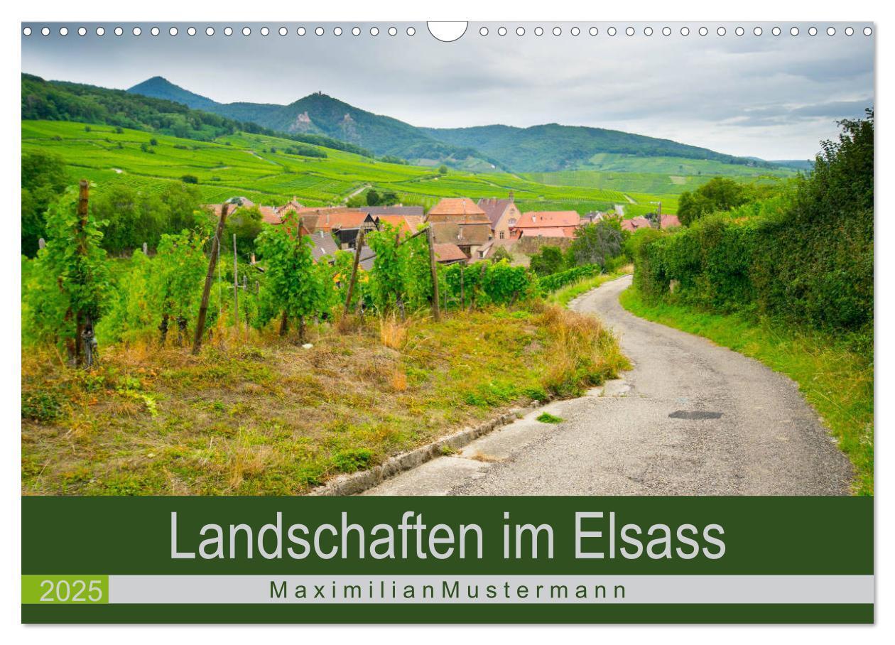 Cover: 9783435205240 | Landschaften im Elsass (Wandkalender 2025 DIN A3 quer), CALVENDO...