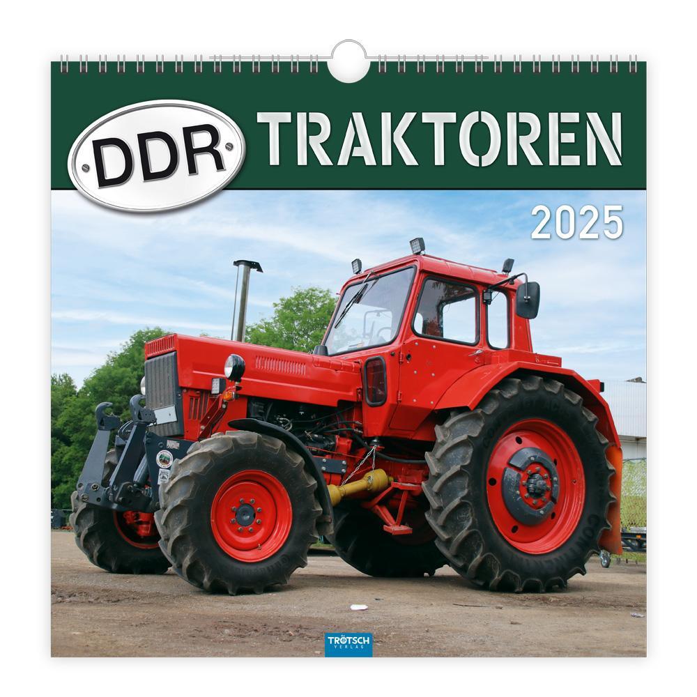 Cover: 9783988022615 | Trötsch Technikkalender DDR-Traktoren 2025 | KG | Kalender | 24 S.