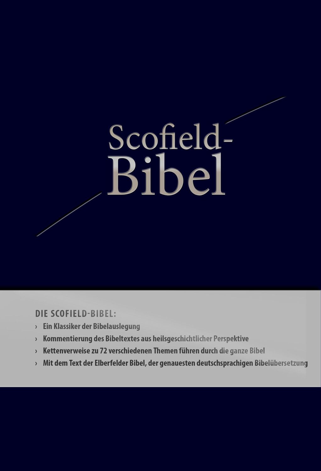 Cover: 9783863532000 | Scofield Bibel mit Elberfelder 2006 - Kunstleder | Cyrus I. Scofield