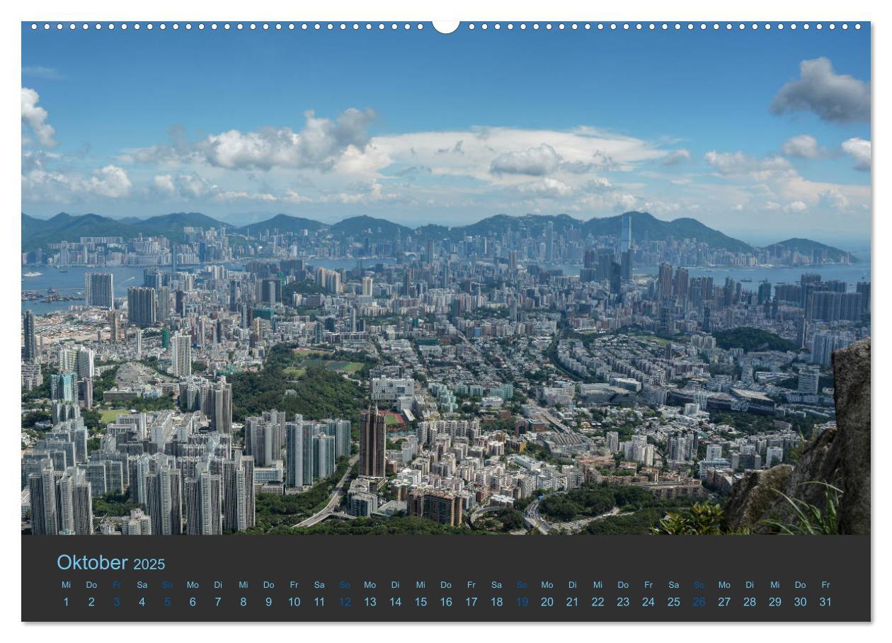 Bild: 9783435386468 | Hong Kong - Skylines (Wandkalender 2025 DIN A2 quer), CALVENDO...