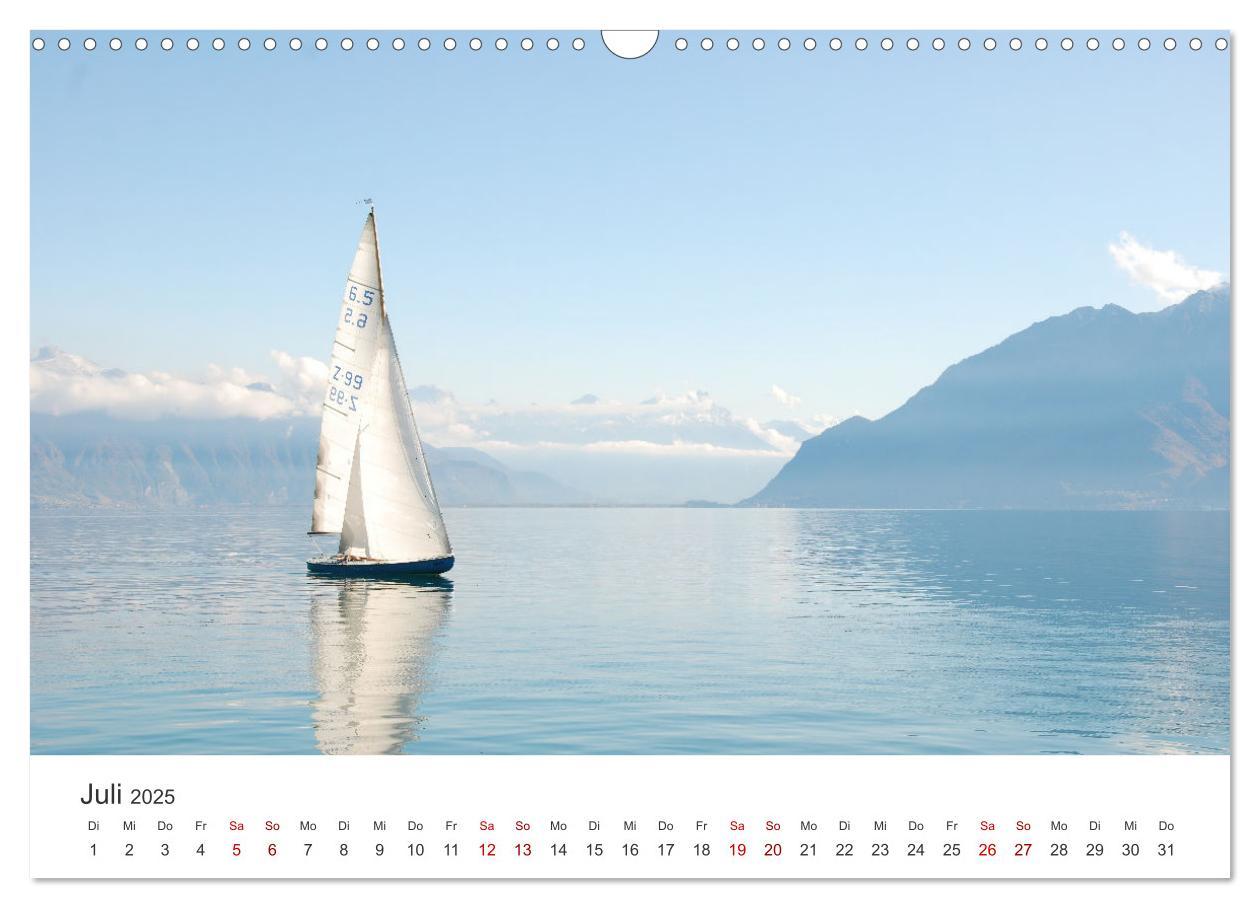 Bild: 9783383936531 | Segeln - Die Freiheit genießen. (Wandkalender 2025 DIN A3 quer),...