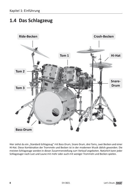 Bild: 9783866261471 | Let's Drum | Die moderne Schlagzeugschule. Mit QR-Codes | Pfeifer