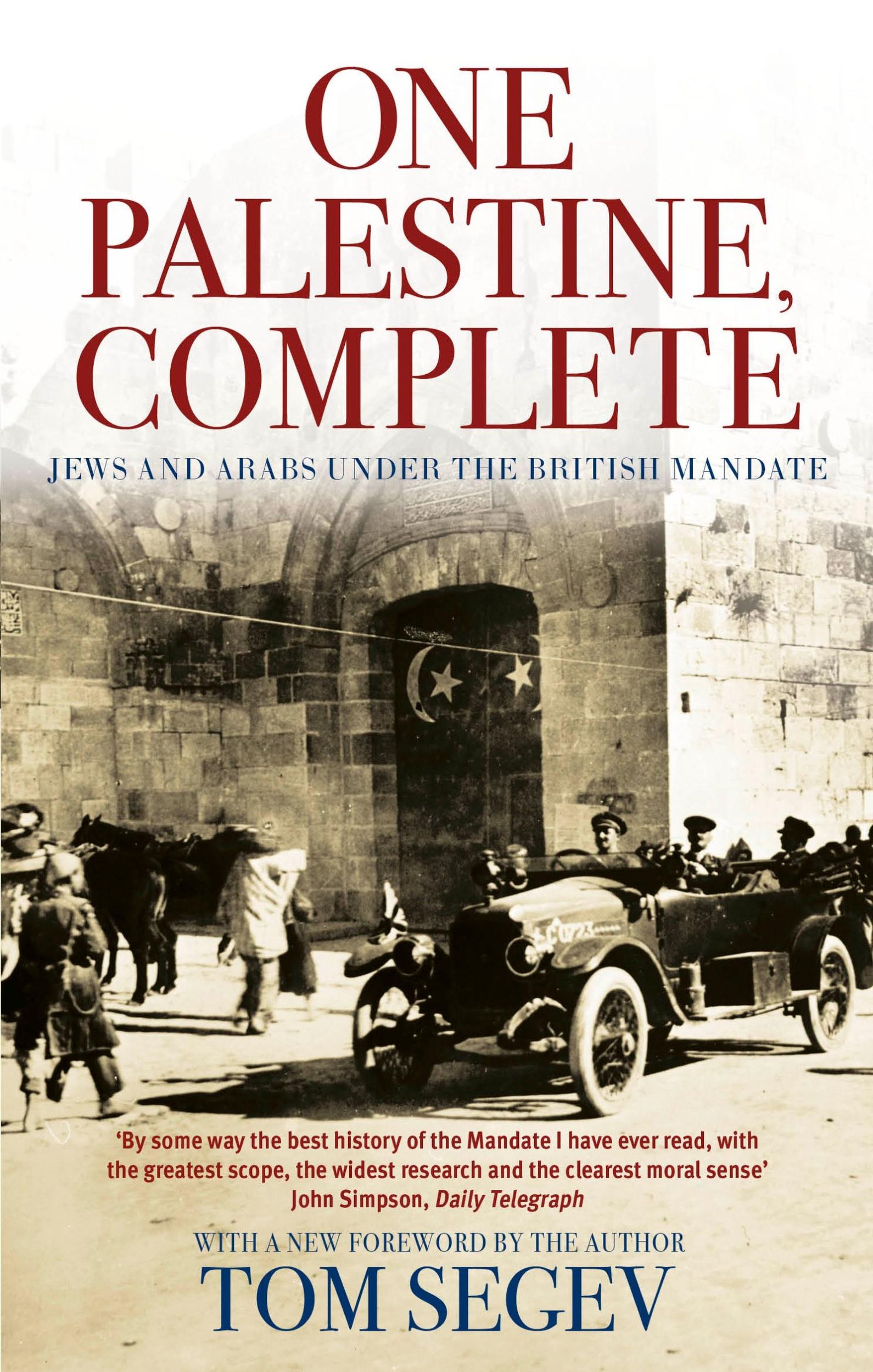 Cover: 9780349112862 | One Palestine, Complete | Jews and Arabs Under the British Mandate