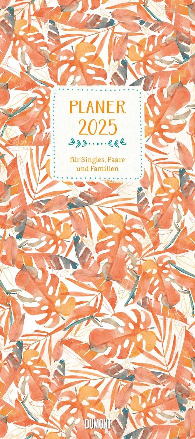 Cover: 4250809653594 | All About Orange 2025 - Planer mit variabler Spaltenzahl - Modernes...