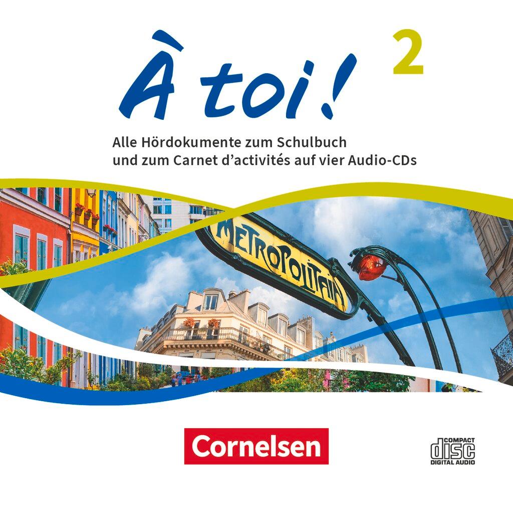 Cover: 9783061230036 | À toi ! Band 2 - Audio-CDs | Audio-CD | À toi ! | Schmuckkasten | 2023